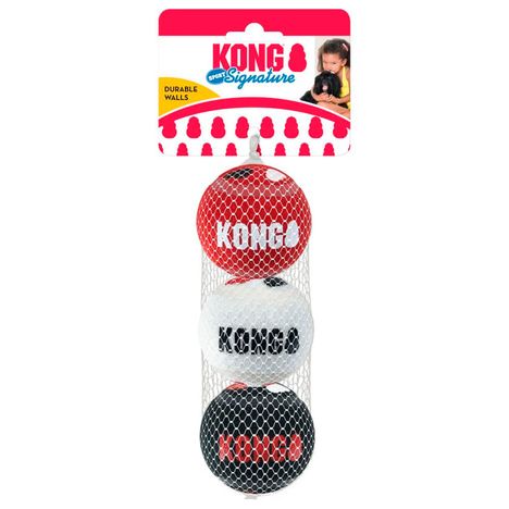 Brinquedo kong Bola Signature Sport 3 Unidades G