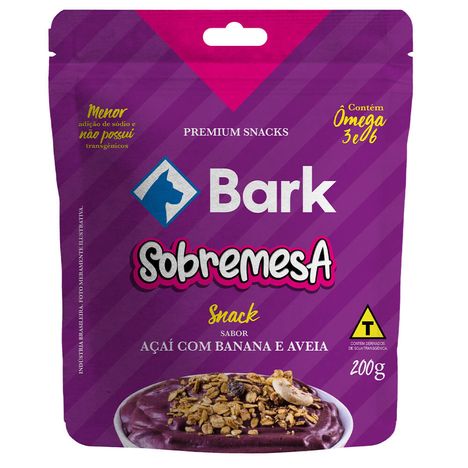 Snack Bark Sobremesa- Açaí com Banana e Aveia 200g