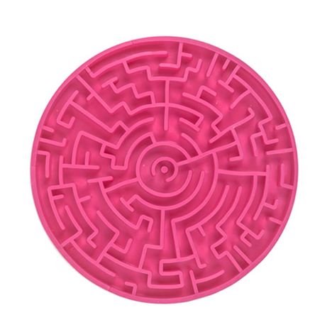 Tapete Comedouro Labirinto Pink M - Pet Games Tapete Comedouro Labirinto Pink M - Pet Games