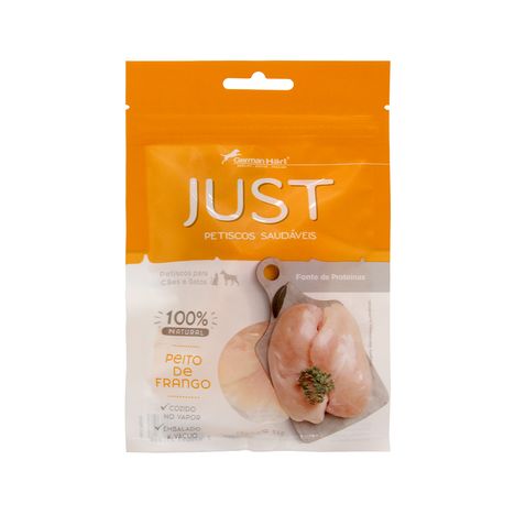 Petisco Just Peito de Frango para Cães 75g Petisco Just Peito de Frango para Cães 75g