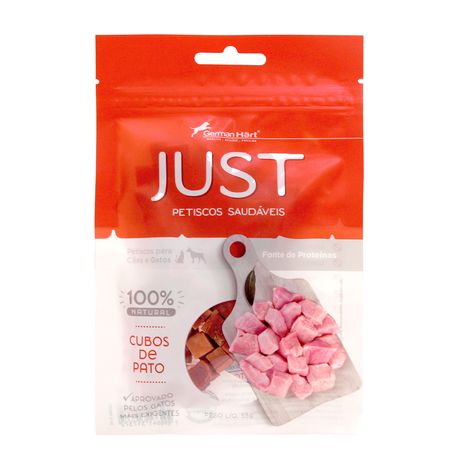 Petisco Just Cubos de Pato - 55 g Petisco Just Cubos de Pato - 55 g