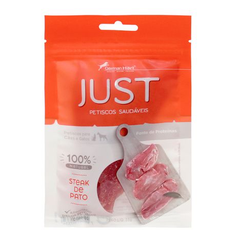 Petisco Just Steak de Pato para Cães 75g Petisco Just Steak de Pato para Cães 75g