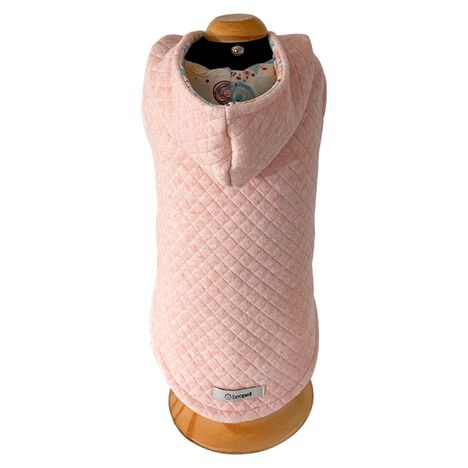 Colete Inverno PetBee Matelasse Salmão 03 Colete Inverno PetBee Matelasse Salmão 03