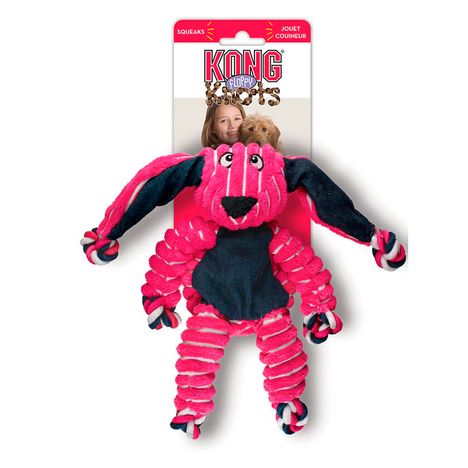 Brinquedo Para Cães Kong Floppy Knots Bunny - Medio e Grande