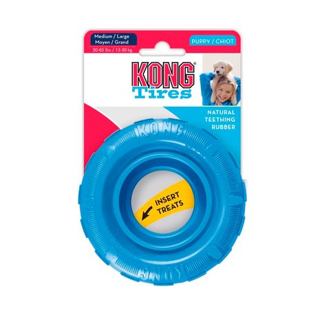Brinquedo Para Cães Kong Puppy Tires M-G