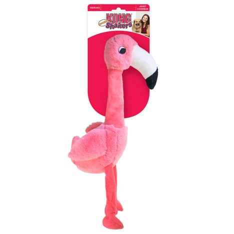 Brinquedo Para Cães Kong Shakers Honkers Flamingo - P