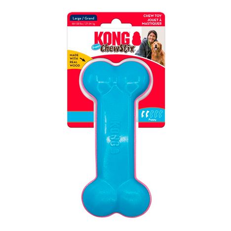 Brinquedo Para Cães Kong ChewStix Puppy Curved Bone - G