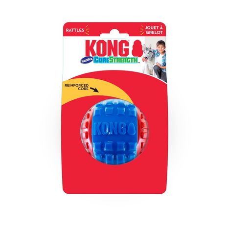 Brinquedo Para Cães Kong CoreStrength Rattlez Ball - G