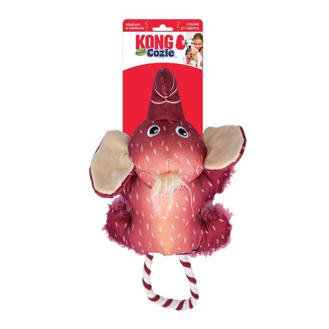 Brinquedo Para Cães Kong Cozie Tuggz Elephant M-G