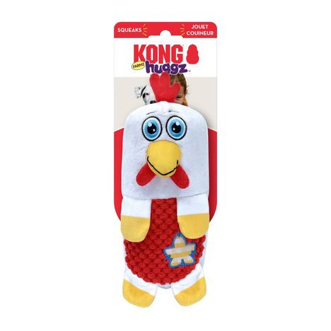 Brinquedo Para Cães Kong Huggz Farmz Chicken - G