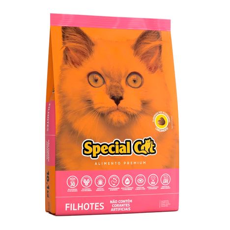 Ração Premium Special Cat Para Gatos Filhotes 3 kg Ração Premium Special Cat Para Gatos Filhotes 3 kg