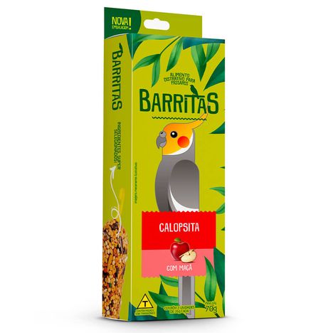 Bastão para Calopsita Sabor Maçã - Barritas 70g Bastão para Calopsita Sabor Maçã - Barritas 70g