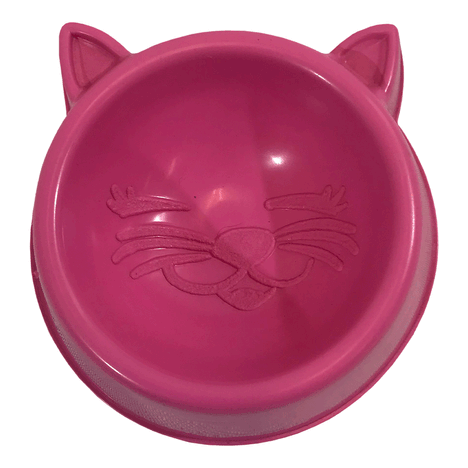 Comedouro para Gatos Luxo Rosa 100ml