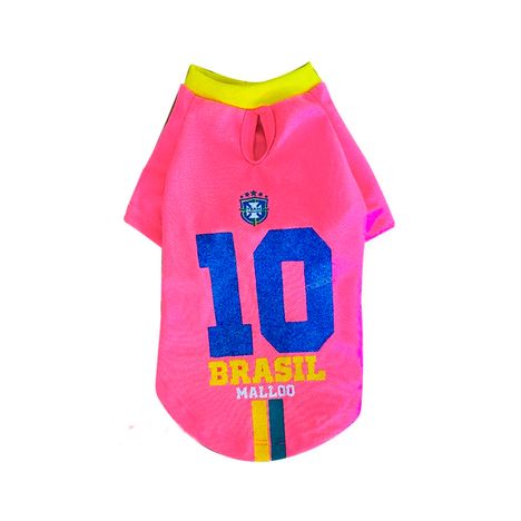 CAMISA 10 BRASIL - PINK P