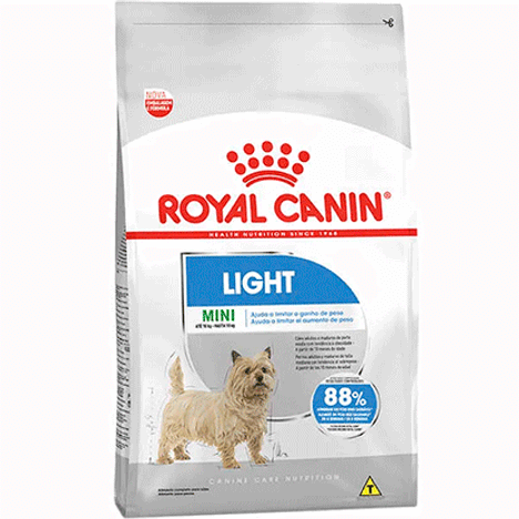Ração Royal Canin Para Cães Mini Light 1 kg Ração Royal Canin Para Cães Mini Light 1 kg