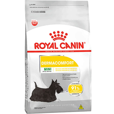 Ração Royal Canin Para Cães Mini Dermacomfort 7,5 kg Ração Royal Canin Para Cães Mini Dermacomfort 7,5 kg