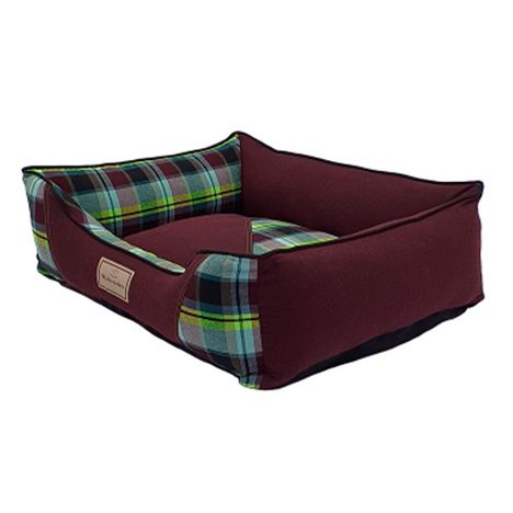 Cama Reciclato Scot para Cães - Vinho 01 Cama Reciclato Scot para Cães - Vinho 01