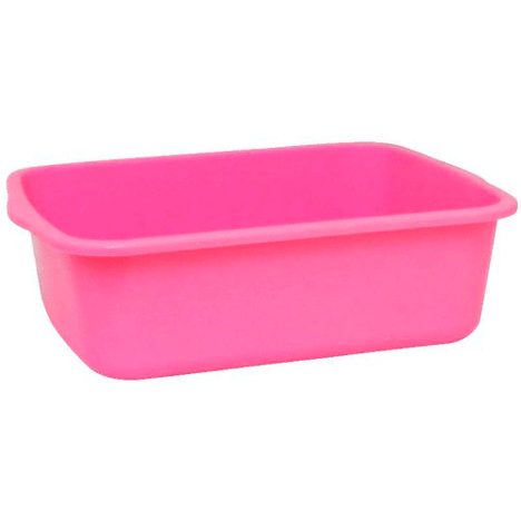 Caixa de Areie Higiênica São Pet Plástica Alta Color Elite - Rosa Caixa de Areie Higiênica São Pet Plástica Alta Color Elite - Rosa