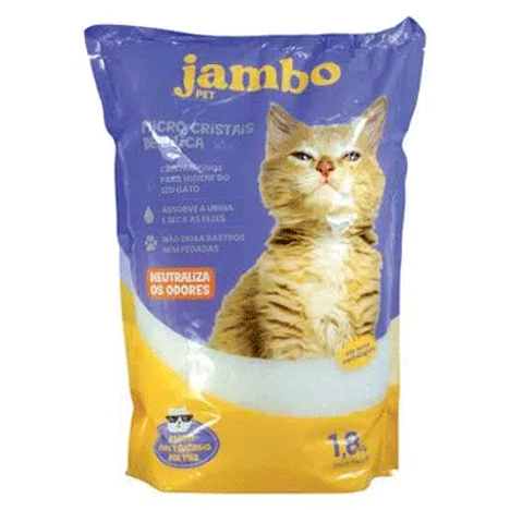 Areia Micro Cristais de Sílica Jambo 1,8 kg Areia Micro Cristais de Sílica Jambo 1,8 kg