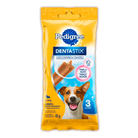 Petisco Pedigree Dentastix Cuidado Oral Para Cães Adultos Raças Pequenas 45g Petisco Pedigree Dentastix Cuidado Oral Para Cães Adultos Raças Pequenas 45g