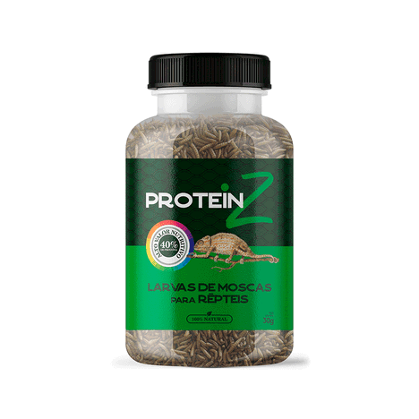 Protein Z Larva de Mosca para Répteis 30 G