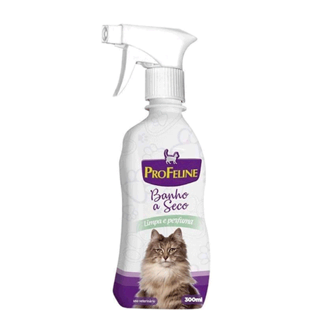 Banho A Seco Para Gatos Profeline 300ml Banho A Seco Para Gatos Profeline 300ml