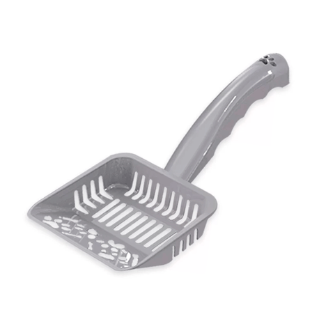 Pá Higiênica Furacão Pet Para Gatos - Cinza Pá Higiênica Furacão Pet Para Gatos - Cinza