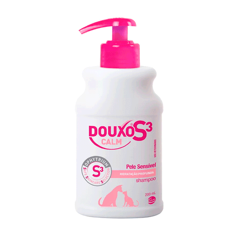 Shampoo Douxo S3 Calm para Cães e Gatos 200ml Shampoo Douxo S3 Calm para Cães e Gatos 200ml
