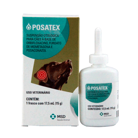 Posatex Suspensão Otológica em 17,5ml Posatex Suspensão Otológica em 17,5ml