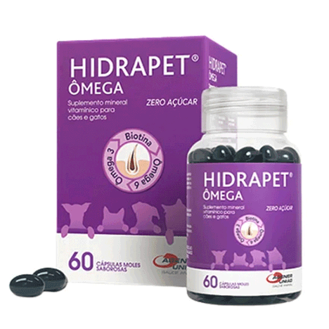 Suplemento Hidrapet Ômega com 60 Cápsulas Suplemento Hidrapet Ômega com 60 Cápsulas