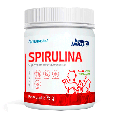 Suplemento Nutrisana Spirulina em 75g Suplemento Nutrisana Spirulina em 75g