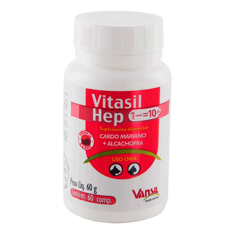 Suplemento Vansil Vitasil Hep - 60 Comprimidos