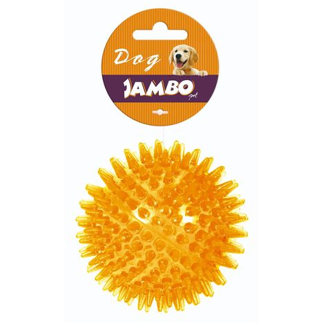 Brinquedo Jambo para Cães Bola Espinho com Som Brinquedo Jambo para Cães Bola Espinho com Som