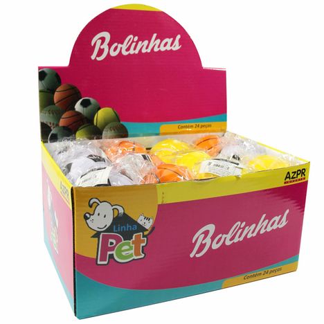 Brinquedo Pet Bola de Espuma - 1 Unidade Brinquedo Pet Bola de Espuma - 1 Unidade