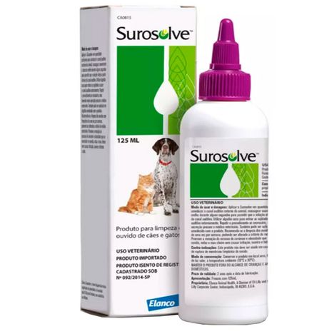 Surosolve Solução Otológica em 125ml Surosolve Solução Otológica em 125ml