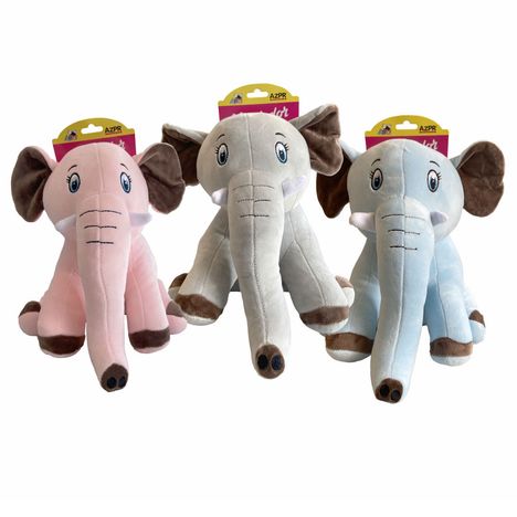 Brinquedo de Pelúcia Elefante Sentado 28cm - 1 Unidade Brinquedo de Pelúcia Elefante Sentado 28cm - 1 Unidade