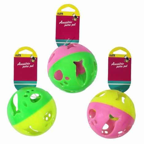 Brinquedo Bolinha Para Gato Com Guizo - 1 Unidade Brinquedo Bolinha Para Gato Com Guizo - 1 Unidade