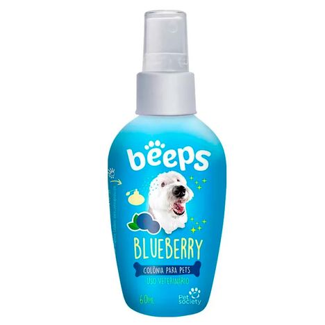Colônia Beeps Blueberry para Cães e Gatos 60ml