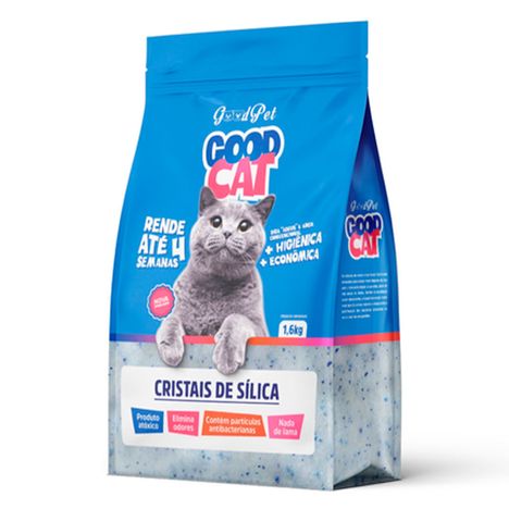 Areia Sanitária Cristais de Sílica 1,6kg - PetLike Good Cat