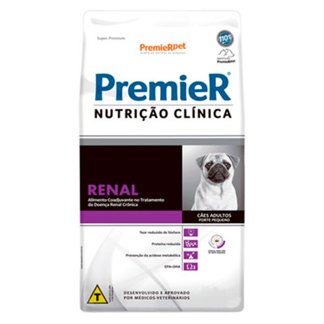 Ração Premier Nutrição Clínica Renal Para Cães Adultos 2 Kg