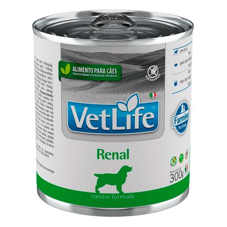 Ração Úmida para Cães Farmina Vet Life Renal 300g Ração Úmida para Cães Farmina Vet Life Renal 300g