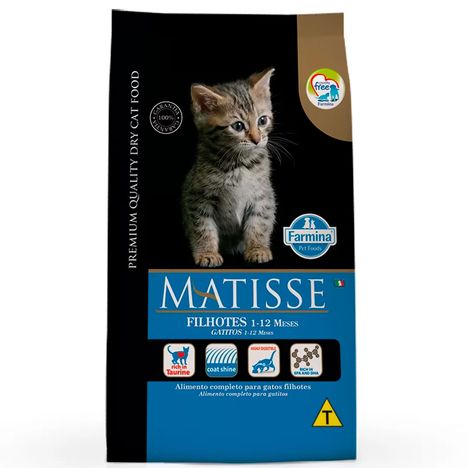 Ração Farmina Matisse Para Gatos Filhotes Frango 2 kg Ração Farmina Matisse Para Gatos Filhotes Frango 2 kg
