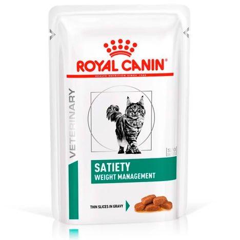 Ração Úmida Royal Canin Veterinary Satiety para Gatos com Excesso de Peso 85g