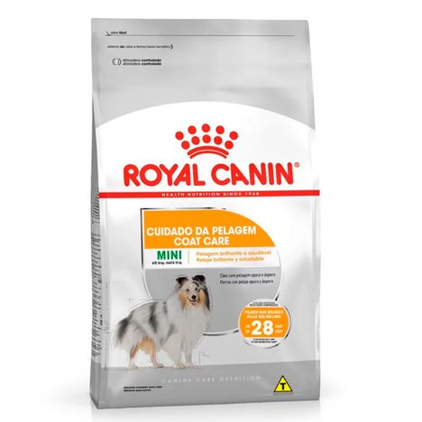 Ração Royal Canin Cuidado Da Pelagem Coat Care Para Cachorros Adultos De Raças Mini 2,5 kg Ração Royal Canin Cuidado Da Pelagem Coat Care Para Cachorros Adultos De Raças Mini 2,5 kg