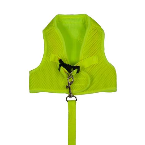 Peitoral Urban Puppy Aerado Amarelo para Cães G