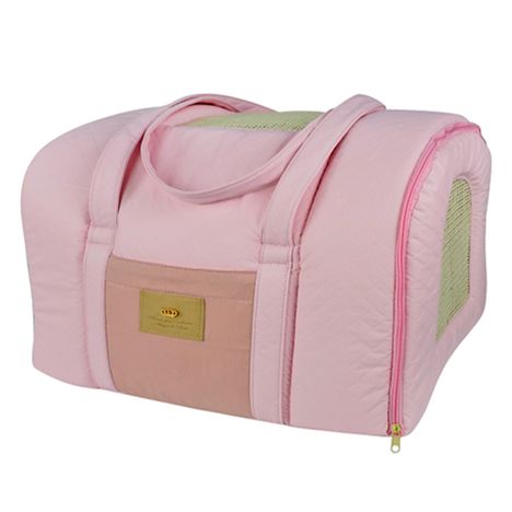 Bolsa de Transporte para Avião Basic Rosa para Cães e Gatos