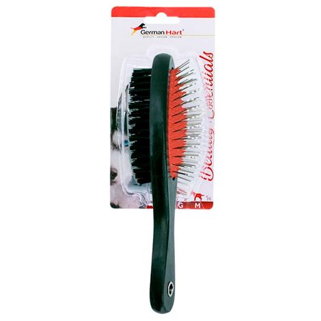 Escova Dupla para Cães e Gatos Germanhart M Escova Dupla para Cães e Gatos Germanhart M