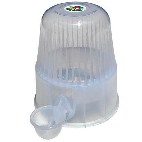 Bebedouro Vida Mansa Raças Pequenas - 2L Transparente Total