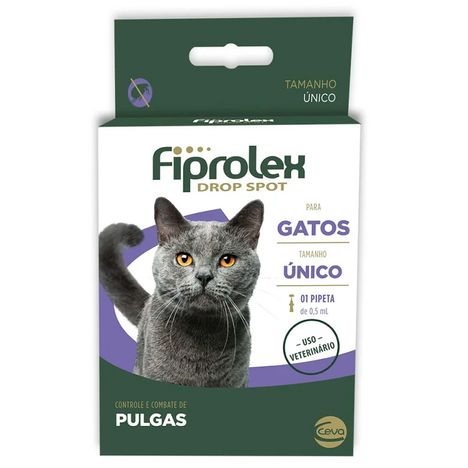 Antipulgas Fiprolex Drop Spot Ceva para Gatos - 0,5ml