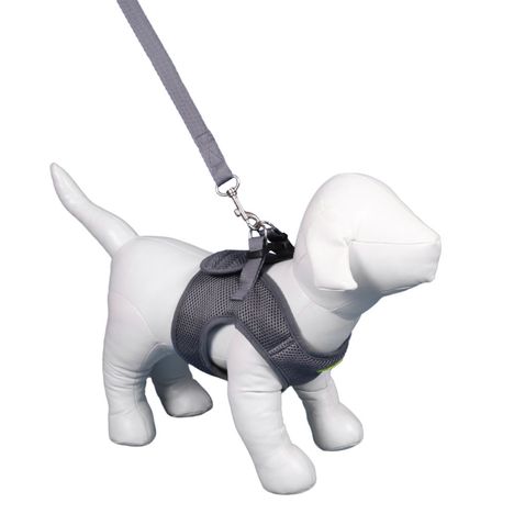 Peitoral Aerado Cinza para Cães GG - Urban Puppy Peitoral Aerado Cinza para Cães GG - Urban Puppy